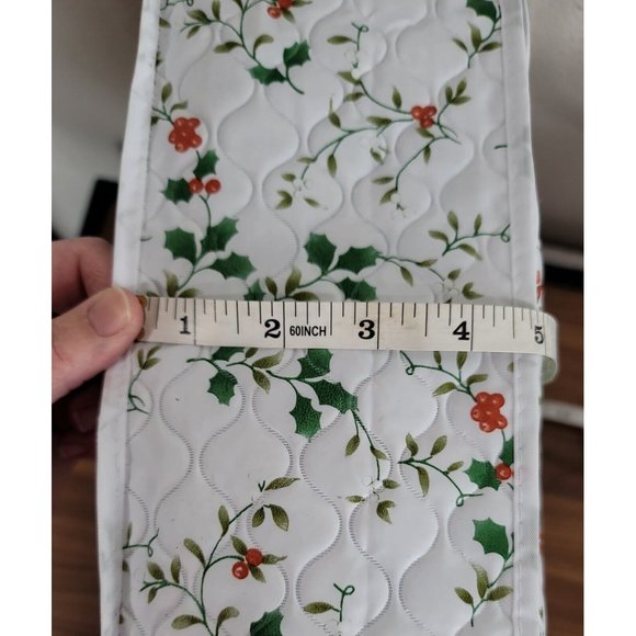 VTG Christmas Ornament Zip Storage Bags Christmas Holly Holiday Lillian Vernon - Picture 15 of 16